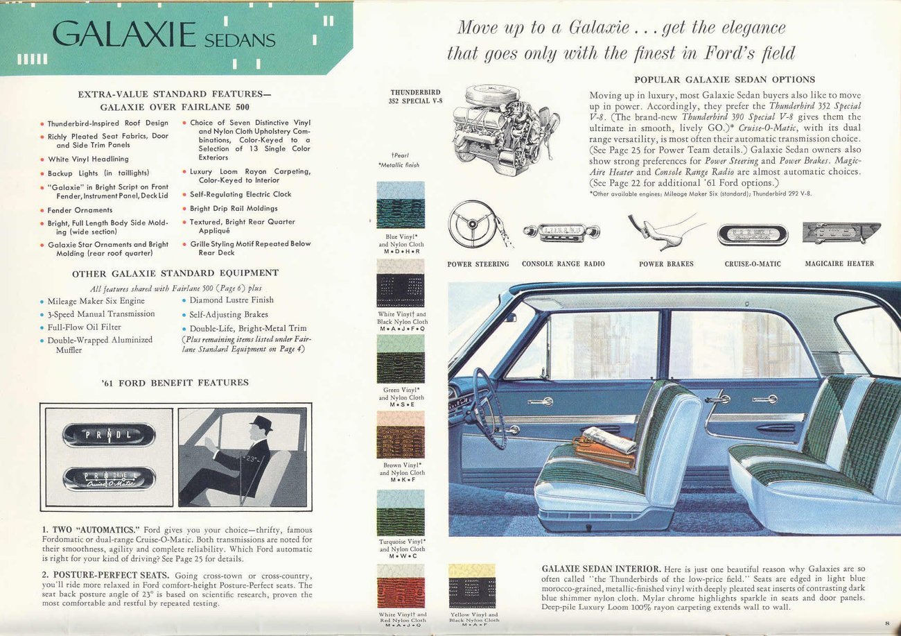 1961 Ford Prestige Brochure Page 28